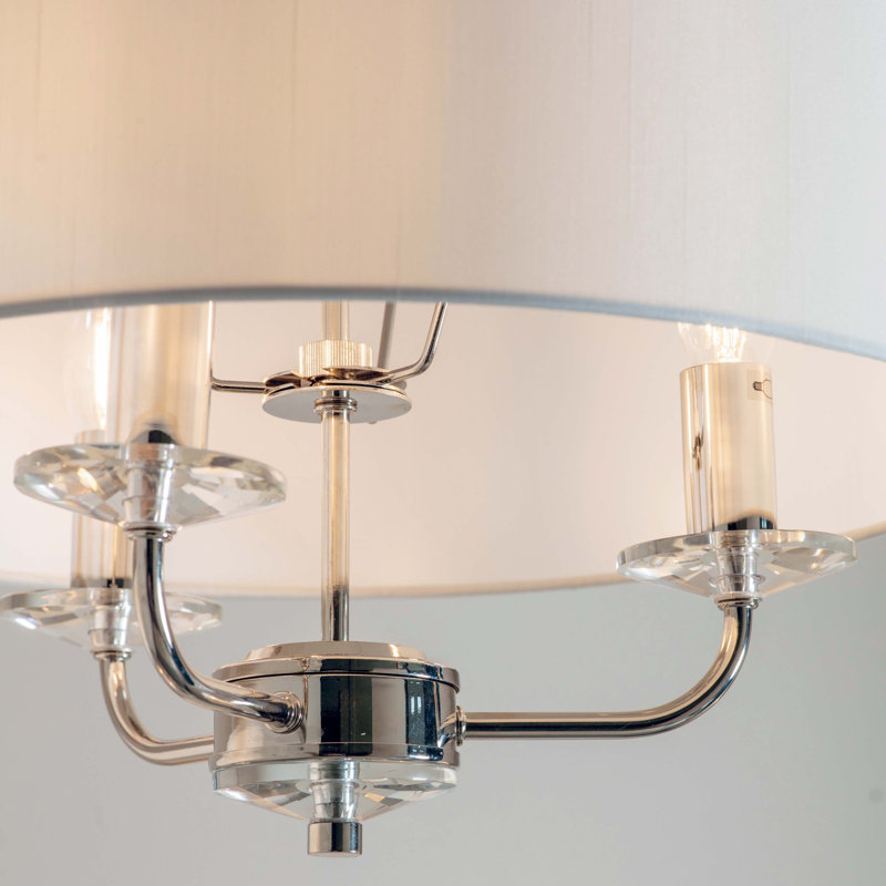 Basilia 3 Light Drum Chandelier Basilia 3 Light Drum Chandelier